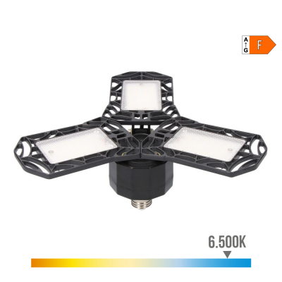 Bombilla leaf led e27 60w 6400lm 6500k luz fria ø26,5x12cm edm