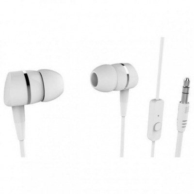 Auriculares Intrauditivos Vivanco 38010/ Jack 3.5/ Blancos