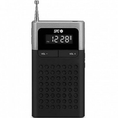 Radio fm spc icy pro lcd - desperta. - anten teles - in 3.5mm - almacen 50 emis