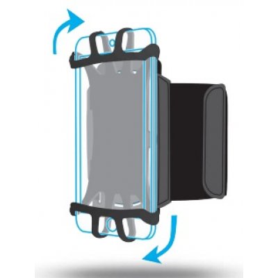 ARM BAND 4-6IN . funda para teléfono móvil 15,2 cm (6) Brazalete caso Negro