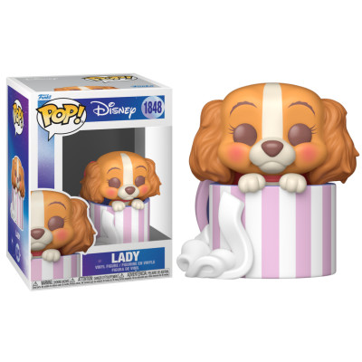 Funko pop disney db animals lady w - hat box