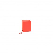 12 CAJAS PARA ARCHIVADOR GRAFOPLAS A4 75MM ROJO 7171451