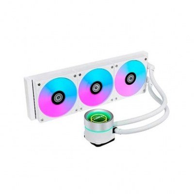 Kit refrigeracion liquida lian li galahad 2 trinity 360 argb 3 x 120mm blanco