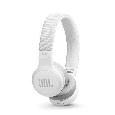 Auriculares bluetooth jbl live 400bt white - 32 ohm - tecnologia talkthru - compatible google - amazon alexa - bateria recargable - funcion manos libres