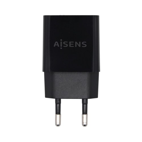 AISENS - CARGADOR USB 10W ALTA EFICIENCIA, 5V/2A, NEGRO