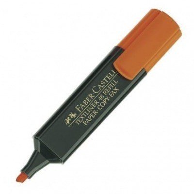 Marcador Fluorescente Faber Castel FAB154815/ Naranja