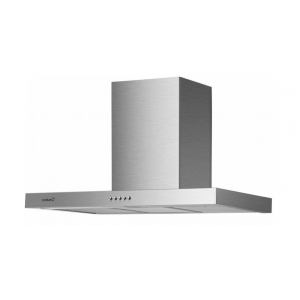 Campana decorativa de pared horizontal Cata ST9000X, t-invertida, 90 cm, 302 m3/h, clase C, 3 velocidades, 62dB, ref. 02029309, acero inox