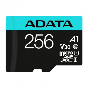 Tarjeta microSD ADATA microSDXC/SDHC UHS-I U3 256GB c/adapt