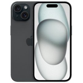 Teléfono móvil Apple iPhone 15 256GB, 6.1 pulgadas, negro