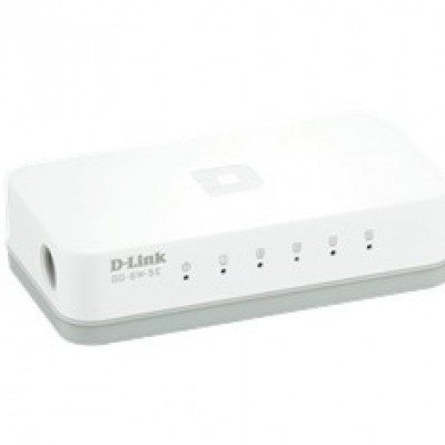 Switch 5 puertos 10 - 100 mb soho d - link