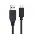 Nanocable Cable Usb 3.1, Gen2 10 Gbps 3A, Tipo Usb-C/M-A/M, Negro, 2 M