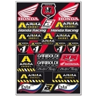 Kit Adhesivos Blackbird Réplica Honda Gariboldi 5076G 5076G