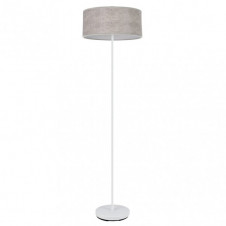 Pie Salon Jerte 1xe27 Blanco/cemento Gris 165x40x40 Cm