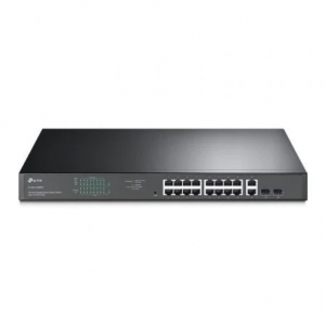 TP-Link TL-SG1218MPE Switch 16 Puertos Gigabit PoE+ 10/100/1000 Mbps + 2 Puertos SFP