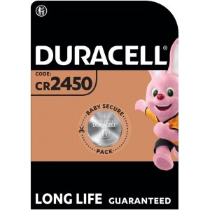 Pila Duracell BOTON 3V DL2450 1 BLISTER