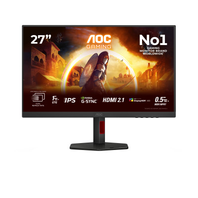 G4 U27G4R pantalla para PC 68,6 cm (27) 3840 x 2160 Pixeles 4K Ultra HD LED Negro, Rojo