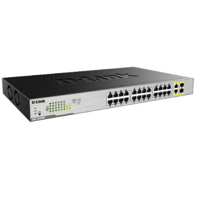 Switch D-Link DGS-1026MP 26 Puertos 10/100/1000 PoE/ SFP