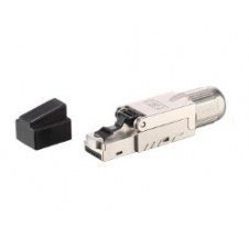 Conector EQUIP RJ45 Cat8.1 Kit 5 Negro/Acero (EQ121172)