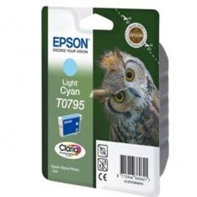 Cartucho tinta epson t079540 cian claro 11.1ml stylus photo 1400 - buho