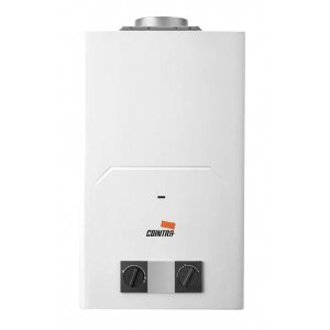 Calentador gas butano Cointra Cami 6 B, VGCC1HGKF, atmosférico, 6 litros/min, bajo NOx 56 mg/kWh, clase A+, 57dB, blanco