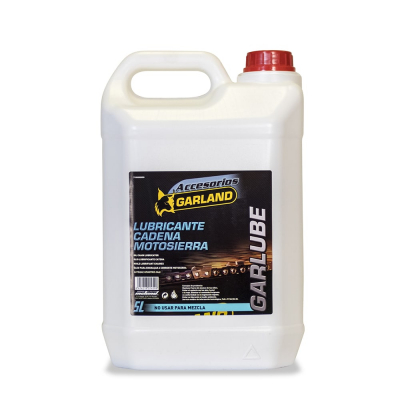 Lubricante para cadena de motosierra 5l. garland
