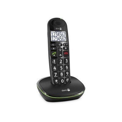 TELEFONO FIJO DORO PHONE EASY 110 1 INALAMBRICO NEGRO