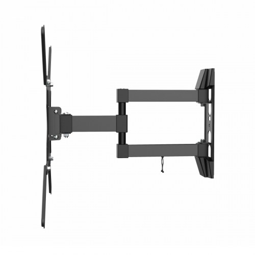 AISENS Soporte ECO giratorio, inclinable para monitor/TV 30kg (3 Pivotes) de 32-55, Negro