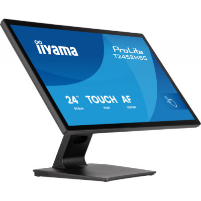 MONITOR IIYAMA 24” TACTIL IPS FULL HD 1920X1080 120HZ 5MS GTG 16:9 400CD 178° PCAP+ 10 PUNTOS USB TACTIL HDMI DP HUB USB 2X ALTAVOCES 2X1W VESA 100X100