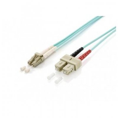 CABLE FIBRA OPTICA OM3 DUPLEX LIBRE HALOGENOS SC/SC 50/125u 10M LIBRE HALOGENOS