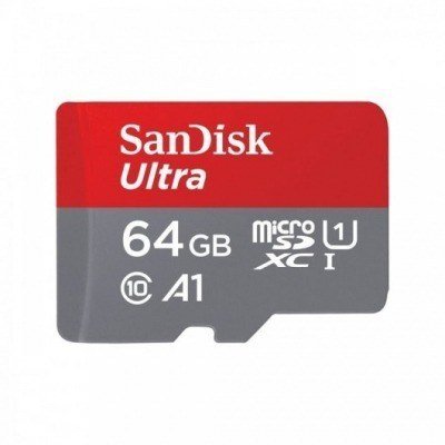 Sandisk Ultra Tarjeta Micro SDXC 64GB UHS-I U1 A1 Clase 10 120MB/s