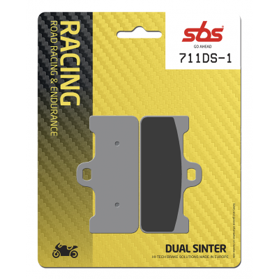 DS Racing Dual Sintered Brake Pads SBS 711DS1