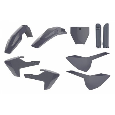 Kit plástica MX Polisport nardo grey Husqvarna TC/FC 90842