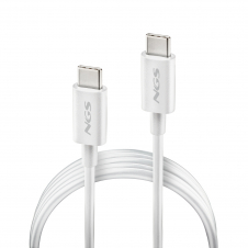 NGS ZYRO 60W-1 cable USB USB 2.0 1 m USB C Blanco