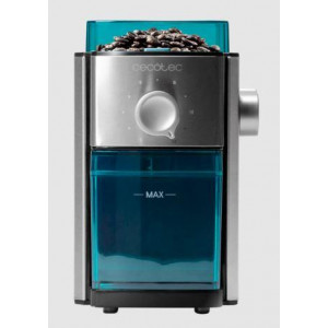 Molinillo de café Cecotec Steelmill 2000 Adjust, 150W, 17 niveles molienda, capacidad 12 tazas, inox