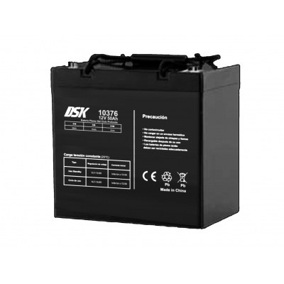 Bateria PLOMO 12Vdc 50Ah GEL Ciclo Profundo SOLAR DSK