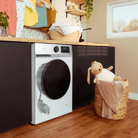 Lavadora Cecotec Bolero DressCode 8450 Inverter, 8 kg, 1400 rpm, clase A-20%, blanco - imagen 8