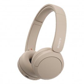 Auriculares Sony WHCH520C Bluetooth DSEE beige