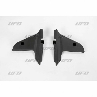 Plásticos laterales de radiador inferiores UFO Husqvarna negro HU03335-001 HU03335#001