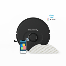 Rowenta X-Plorer RR8575WH aspiradora robotizada Sin bolsa Negro
