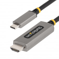 StarTech.com Cable Adaptador de 1m USB-C a HDMI - 8K 60Hz - 4K 144Hz - HDR10 - Cable Conversor de Vídeo USB tipo C a HDMI 2.1 - Modo Alt DP - Compati