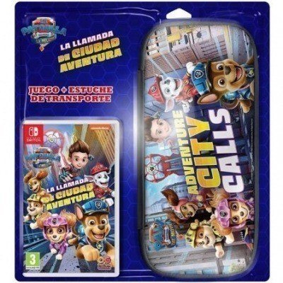 Juego para Consola Nintendo Switch La Patrulla Canina: La Película La Llamada de Ciudad Aventura/ Incluye Bolsa de Transporte