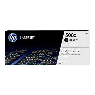 Toner hp 508x cf360x negro m577 alto rendimiento
