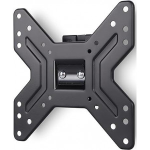 Soporte TV orientable de pared Engel AC0594E, 10-43 pulgadas, hasta 25 kg, VESA 200x200 mm, orient. ±20°, incl. -5°/+10°, negro