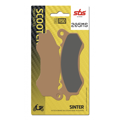 MS Scooter Maxi Sintered Brake Pads SBS 205MS