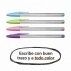 Caja De Bolígrafos De Tinta De Aceite Bic Cristal Fun 895793/ 20 Unidades/ Colores Surtidos