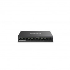 Mercusys MS110P switch Gestionado Fast Ethernet (10/100) Energ?a sobre Ethernet (PoE) Negro