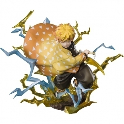 Figura tamashii nations figuarts zero kimetsu no yaiba demon slayer zenitsu agatsuma thunderclap & flash