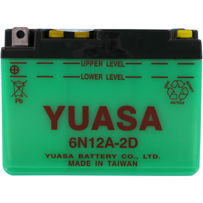 Batería estándar YUASA 6N12A-2D(DC)