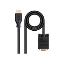 Cable Nanocable VGA/M a HDMI/M 1.8m Negro (10.15.4602)