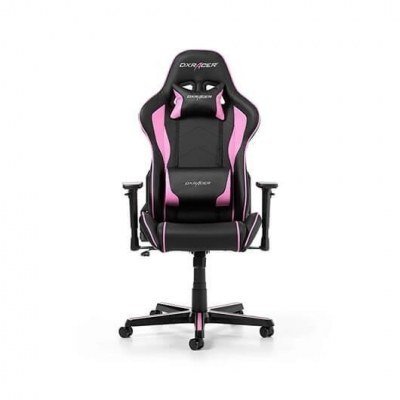 Silla gaming dxracer formula black - pink incluye cojines cervical y lumbar - gc - f08 - np - h3